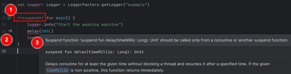 Coroutine Scope Error